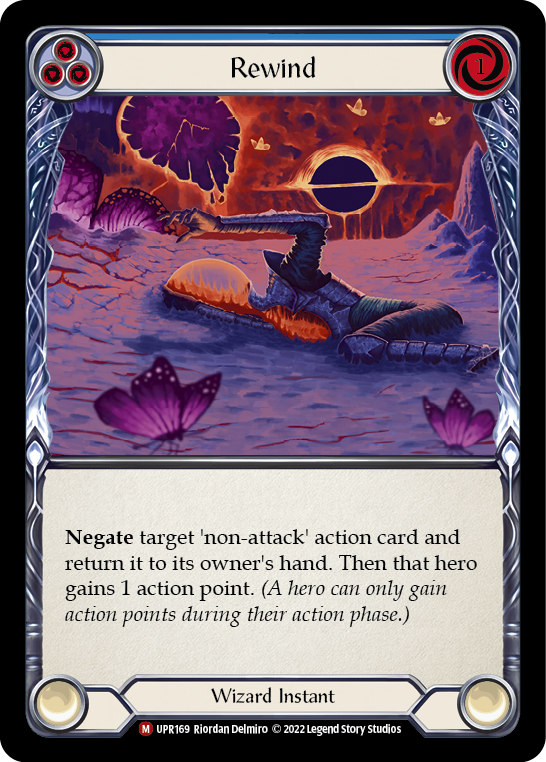 Flesh and Blood TCG | Rewind [UPR169] (Uprising)  Rainbow Foil | The Nerd Merchant