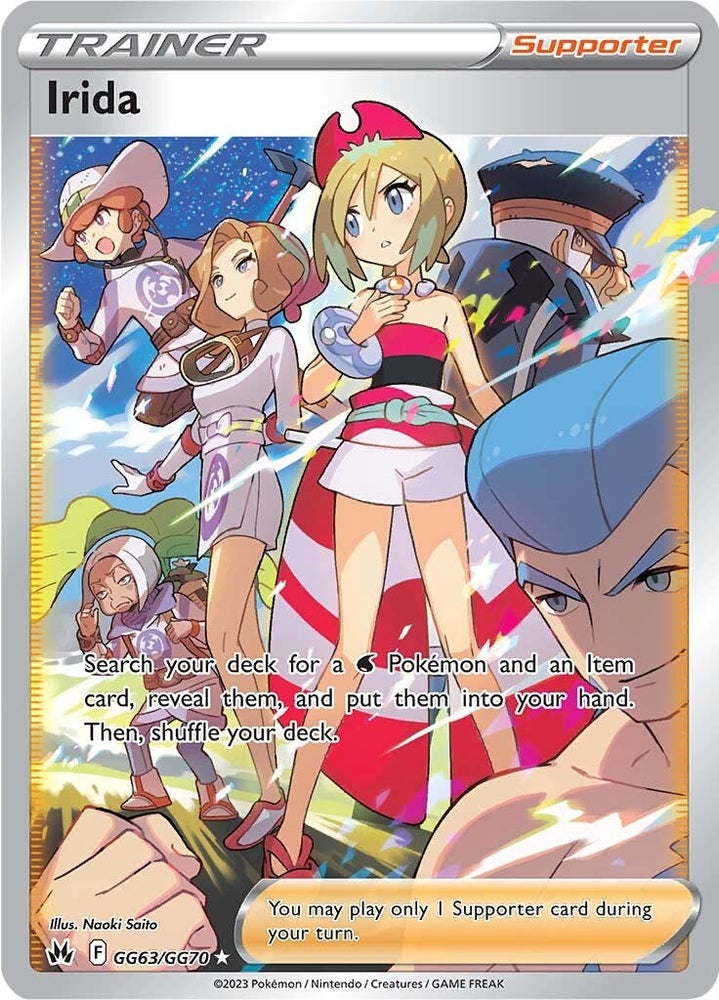 Pokemon | Irida (GG63/GG70) [Sword & Shield: Crown Zenith] | The Nerd Merchant