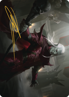 Magic | Baeloth Barrityl, Entertainer Art Card (Gold-Stamped Signature) [Commander Legends: Battle for Baldur's Gate Art Series] | The Nerd Merchant