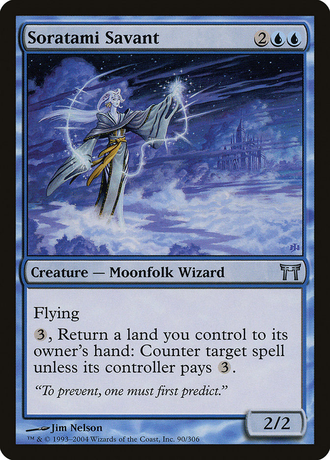 Magic | Soratami Savant [Champions of Kamigawa] | The Nerd Merchant
