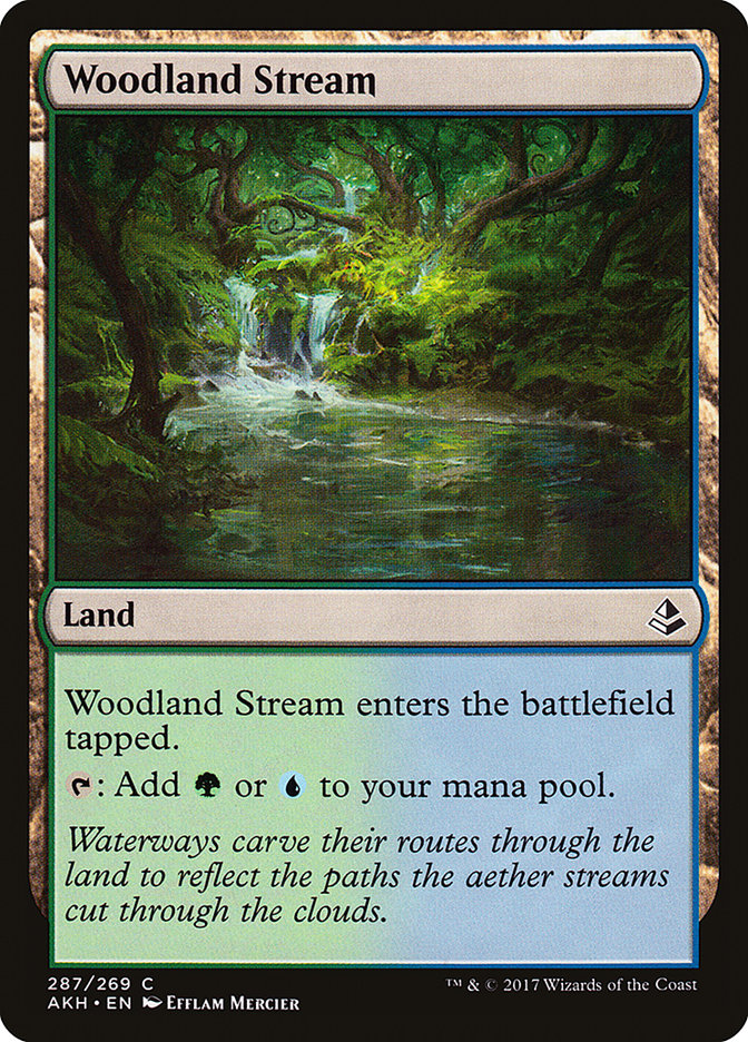 Magic | Woodland Stream [Amonkhet] | The Nerd Merchant