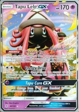 Pokemon | Tapu Lele GX (60/145) (Garbanette - Magnus Pedersen) [World Championships 2018] | The Nerd Merchant