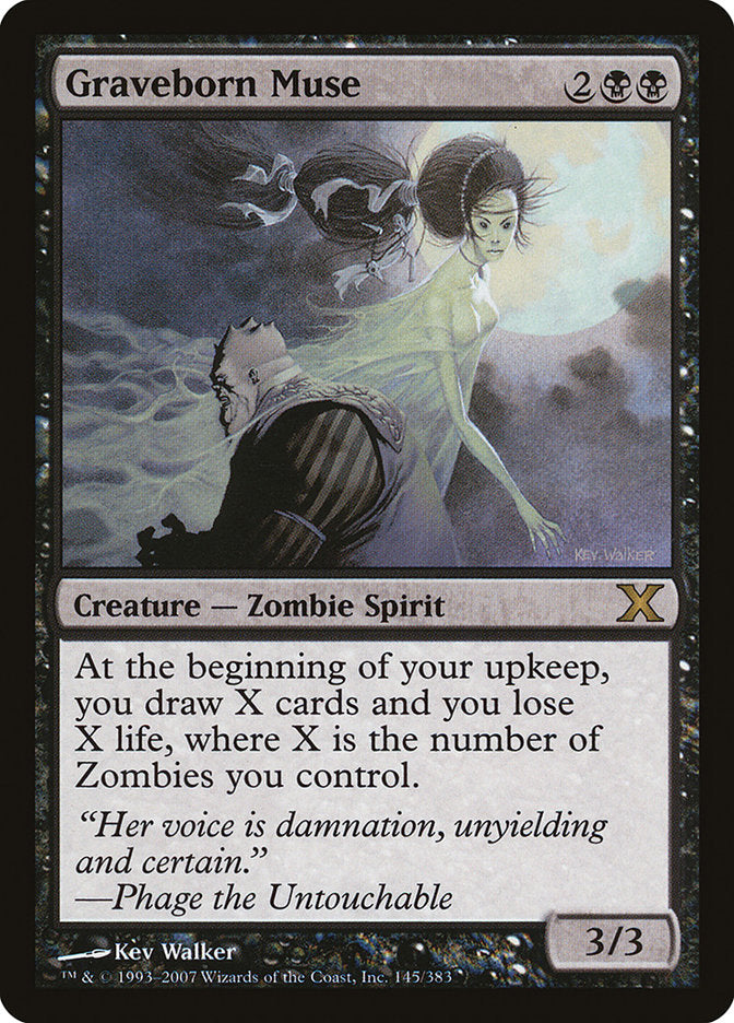 Magic | Graveborn Muse [Tenth Edition] | The Nerd Merchant