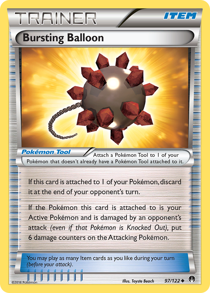 Pokemon | Bursting Balloon (97/122) [XY: BREAKpoint] | The Nerd Merchant