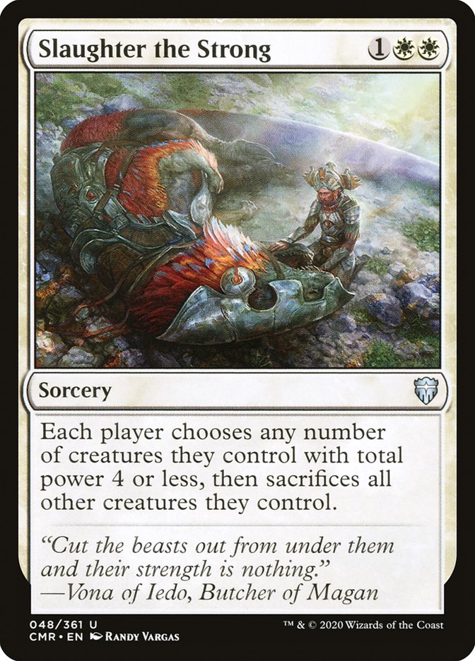 Magic | Slaughter the Strong [Commander Legends] | The Nerd Merchant