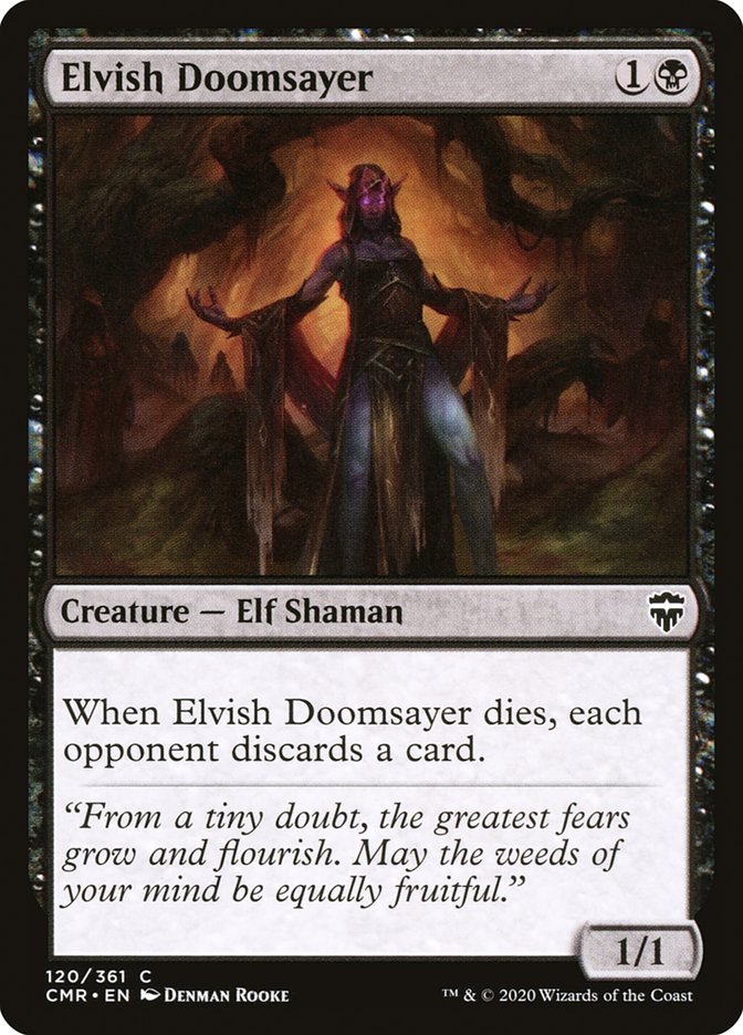 Magic | Elvish Doomsayer [Commander Legends] | The Nerd Merchant