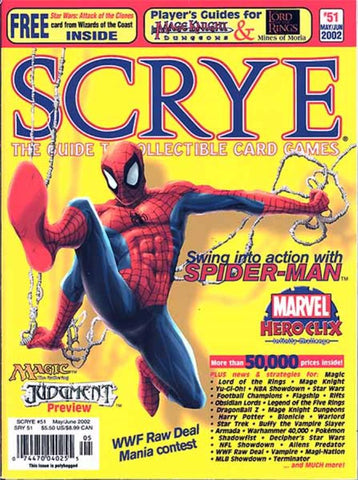 Gaming Magazine | Scrye #51 [May/Jun 2002] (Hero Clix) | The Nerd Merchant