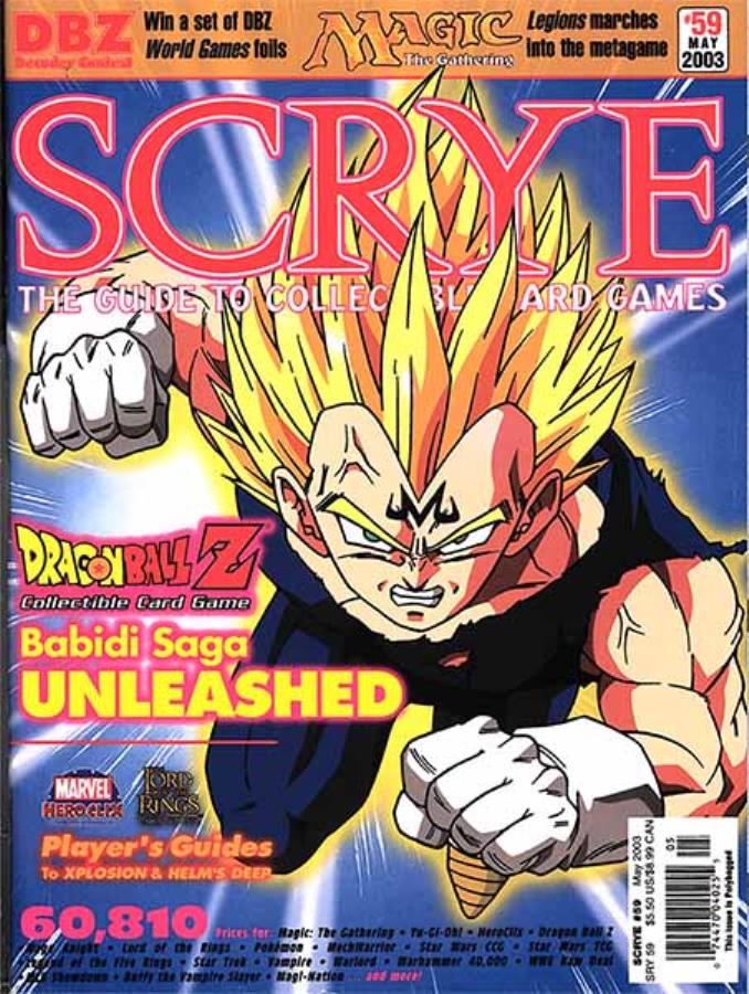 Gaming Magazine | Scrye #59 [May 2003] (Dragonball Z CCG) | The Nerd Merchant