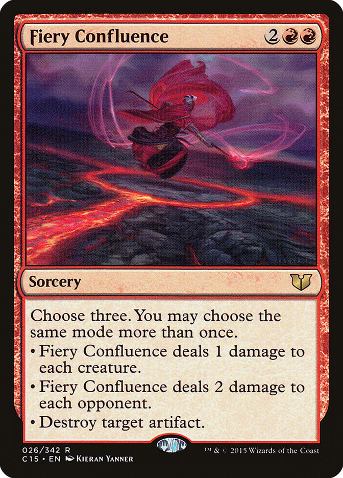 Magic | Fiery Confluence [Commander 2015] | The Nerd Merchant