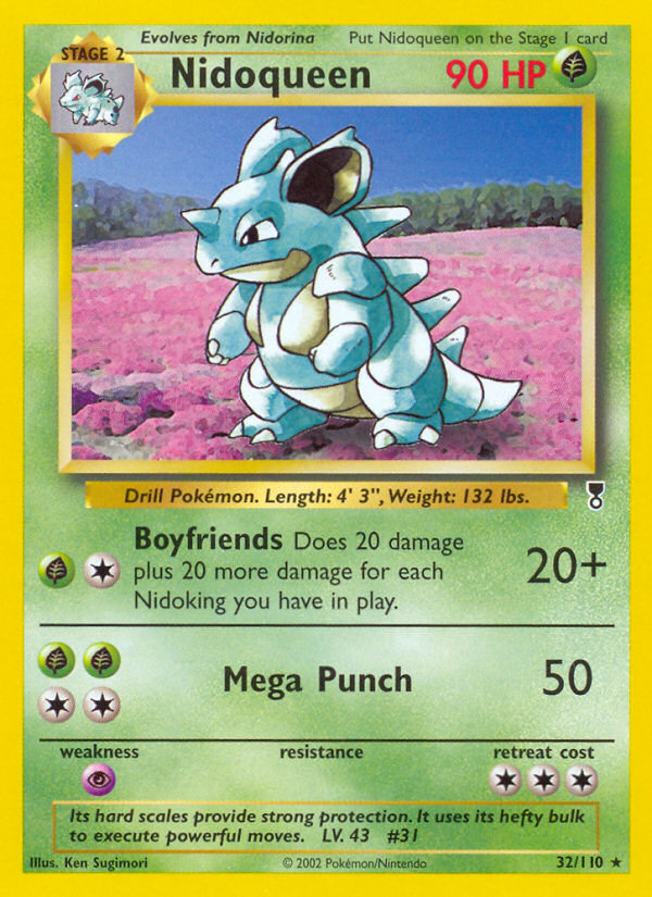 Pokemon | Nidoqueen (32/110) [Legendary Collection] | The Nerd Merchant