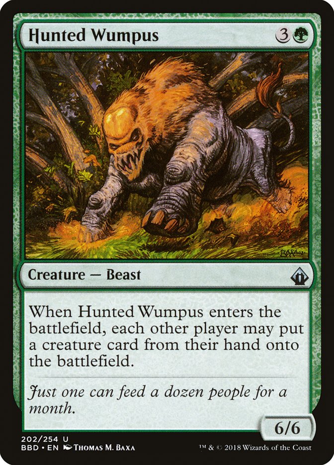 Magic | Hunted Wumpus [Battlebond] | The Nerd Merchant