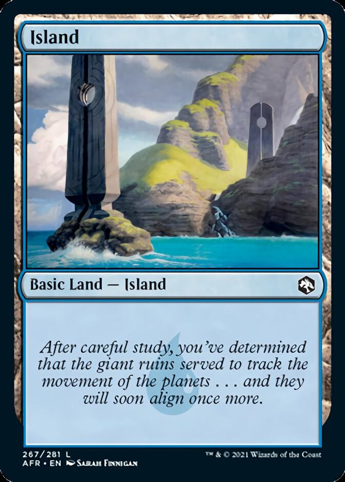 Magic | Island (267) [Dungeons & Dragons: Adventures in the Forgotten Realms] | The Nerd Merchant