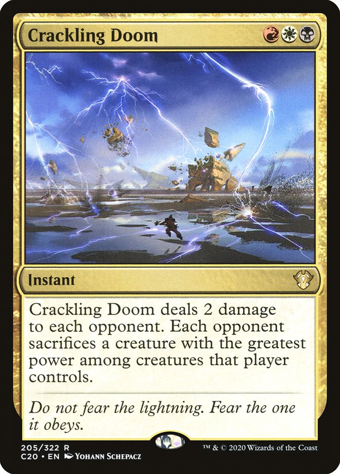 Magic | Crackling Doom [Commander 2020] | The Nerd Merchant