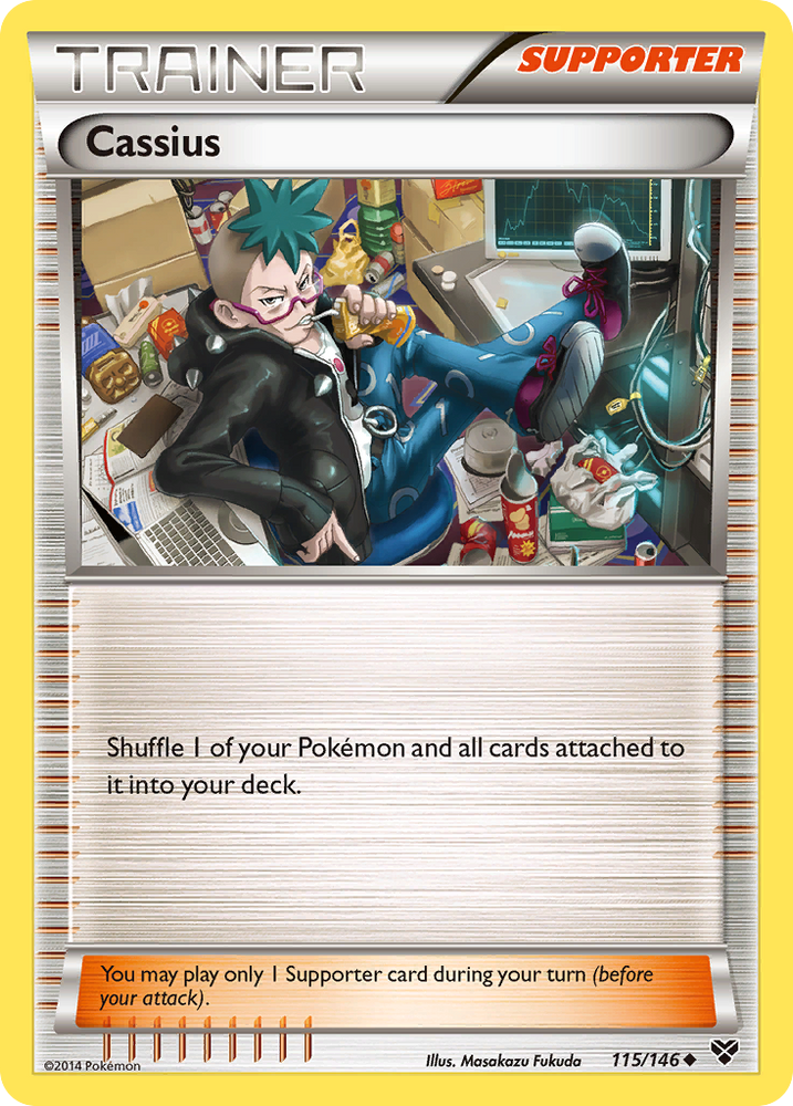 Pokemon | Cassius (115/146) [XY: Base Set] | The Nerd Merchant