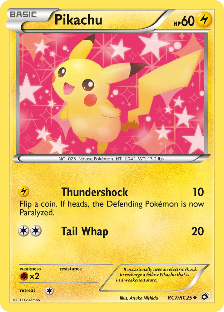 Pokemon | Pikachu (RC7/RC25) [Black & White: Legendary Treasures] | The Nerd Merchant