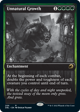 Magic | Unnatural Growth [Innistrad: Double Feature] | The Nerd Merchant