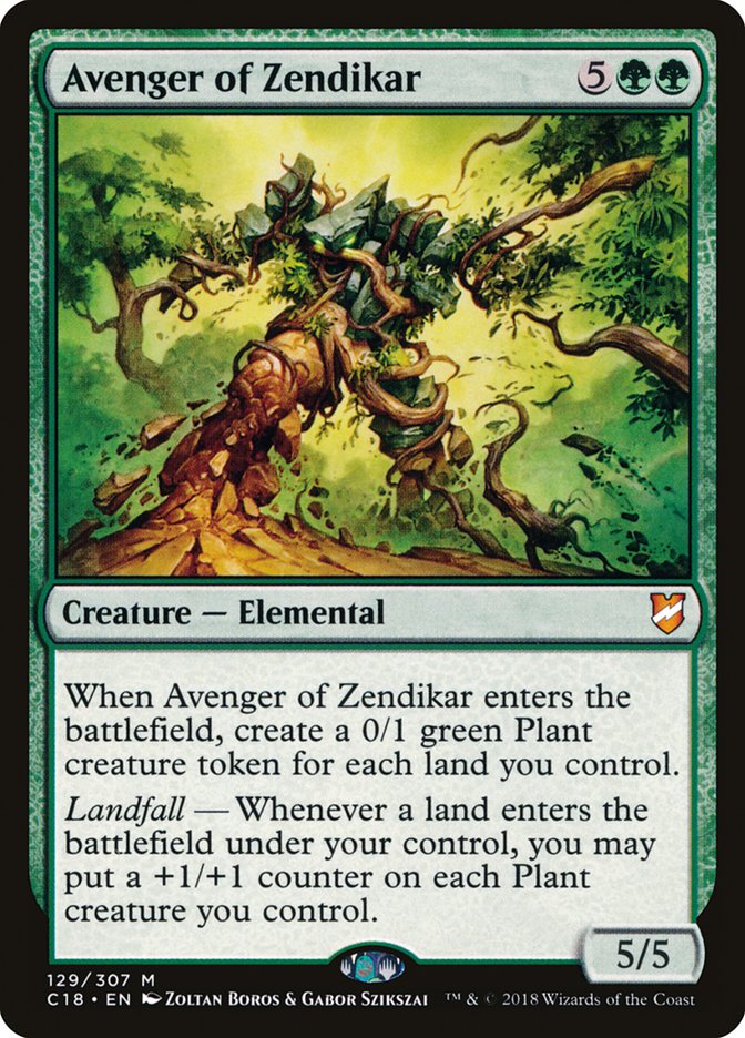 Magic | Avenger of Zendikar [Commander 2018] | The Nerd Merchant