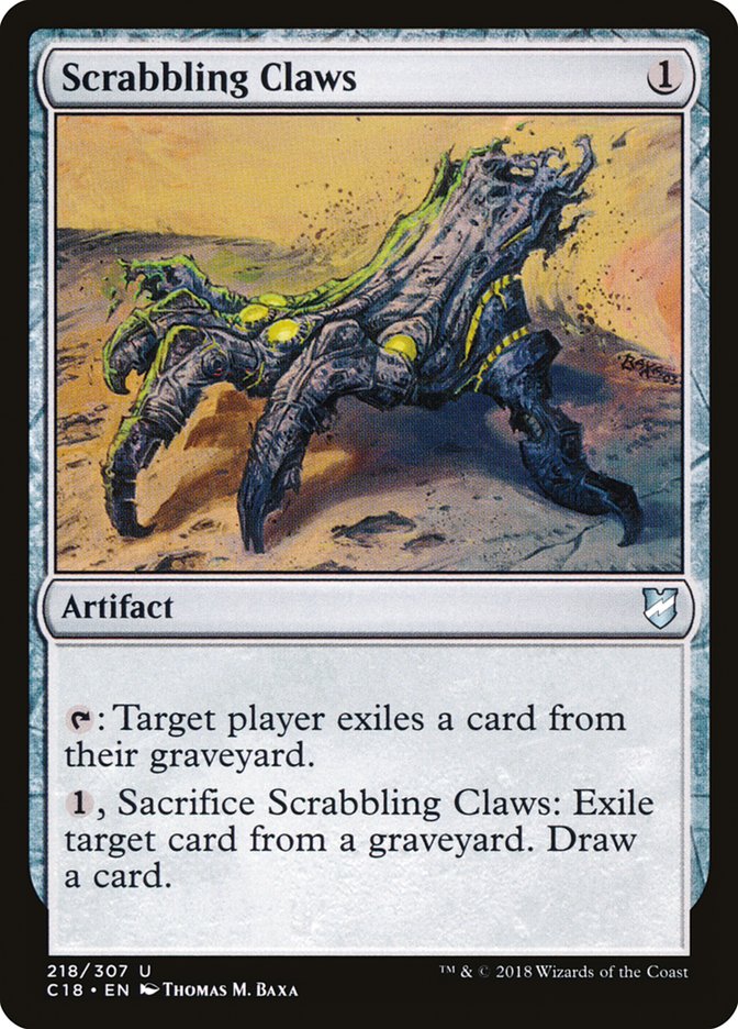 Magic | Scrabbling Claws [Commander 2018] | The Nerd Merchant