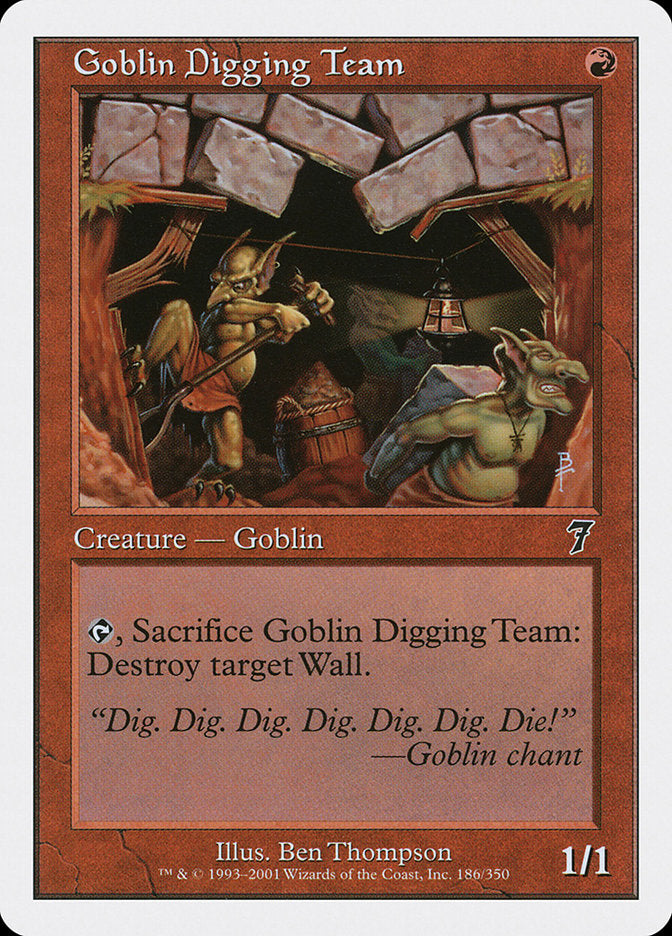 Magic | Goblin Digging Team [Seventh Edition] | The Nerd Merchant