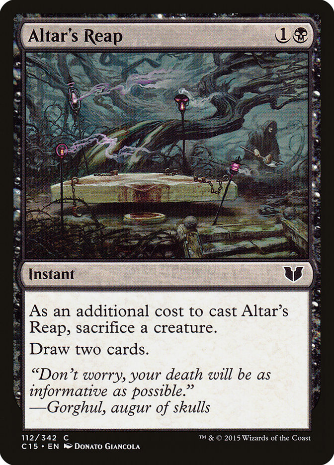 Magic | Altar's Reap [Commander 2015] | The Nerd Merchant