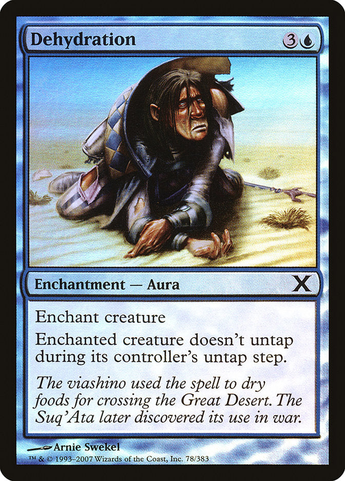 Magic | Dehydration (Premium Foil) [Tenth Edition] | The Nerd Merchant