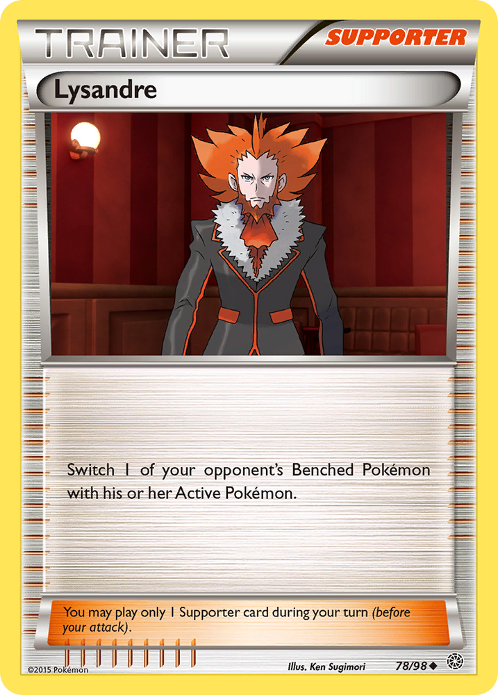 Pokemon | Lysandre (78/98) [XY: Ancient Origins] | The Nerd Merchant