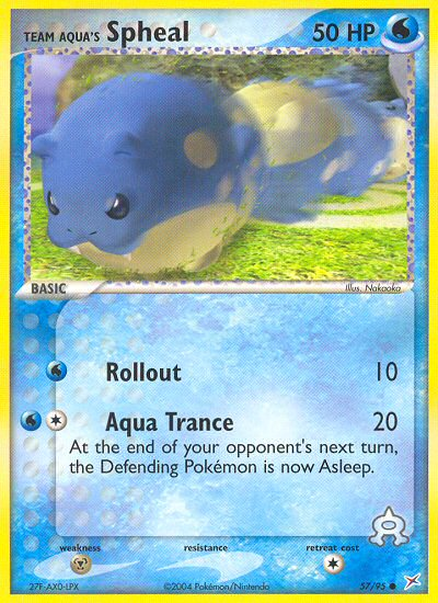Pokemon | Team Aqua's Spheal (57/95) [EX: Team Magma vs Team Aqua] | The Nerd Merchant