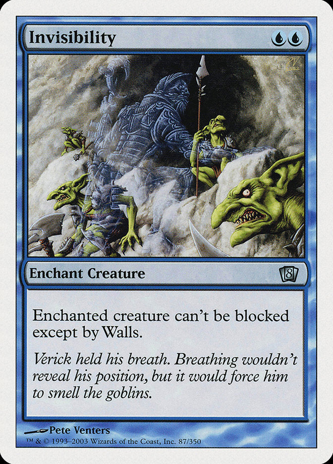 Magic | Invisibility [Eighth Edition] | The Nerd Merchant