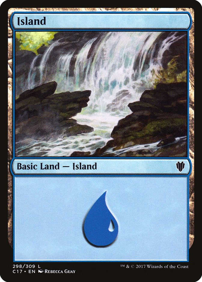 Magic | Island (298) [Commander 2017] | The Nerd Merchant