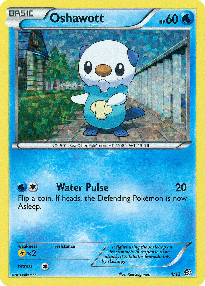 Pokemon | Oshawott (4/12) [McDonald's Promos: 2011 Collection] | The Nerd Merchant
