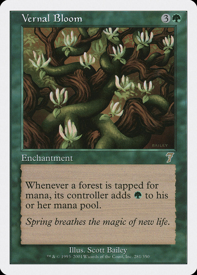 Magic | Vernal Bloom [Seventh Edition] | The Nerd Merchant