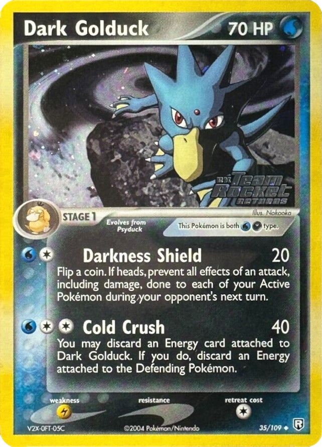 Pokemon | Dark Golduck (35/109) (Stamped) [EX: Team Rocket Returns] | The Nerd Merchant