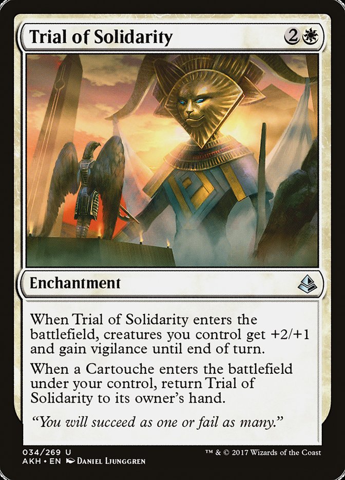Magic | Trial of Solidarity [Amonkhet] | The Nerd Merchant