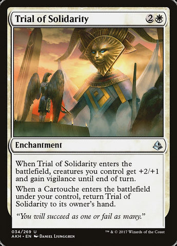 Magic | Trial of Solidarity [Amonkhet] | The Nerd Merchant