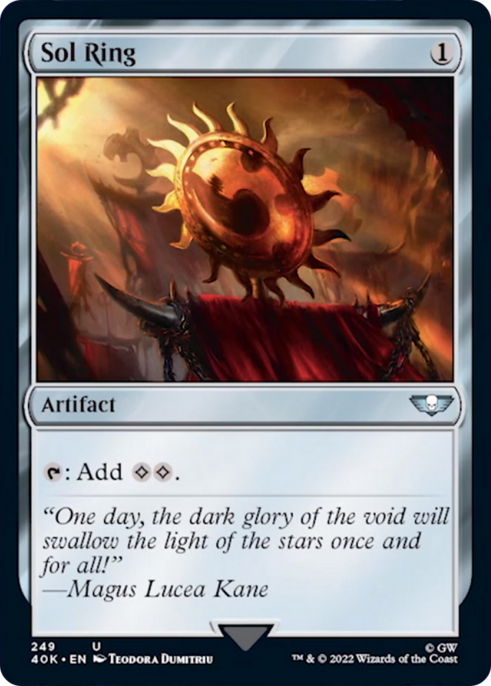 Magic | Sol Ring (249) [Warhammer 40,000] | The Nerd Merchant