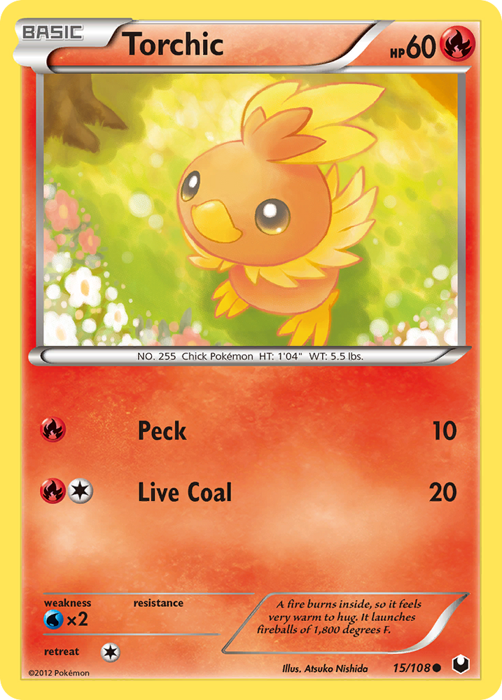 Pokemon | Torchic (15/108) [Black & White: Dark Explorers] | The Nerd Merchant
