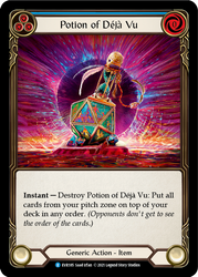 Flesh and Blood TCG | Potion of Deja Vu [EVR185] (Everfest)  1st Edition Normal | The Nerd Merchant