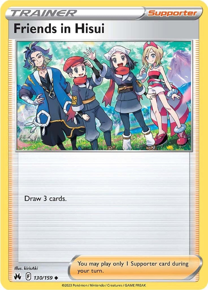 Pokemon | Friends in Hisui (130/159) [Sword & Shield: Crown Zenith] | The Nerd Merchant