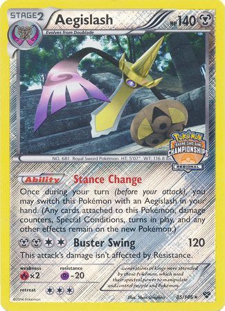 Pokemon | Aegislash (85/146) (Regional Championship Promo) [XY: Base Set] | The Nerd Merchant