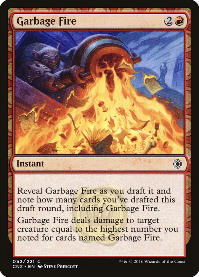 Magic | Garbage Fire [Conspiracy: Take the Crown] | The Nerd Merchant