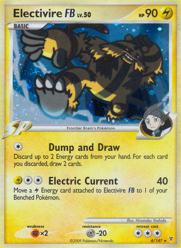 Pokemon | Electivire FB (4/147) [Platinum: Supreme Victors] | The Nerd Merchant