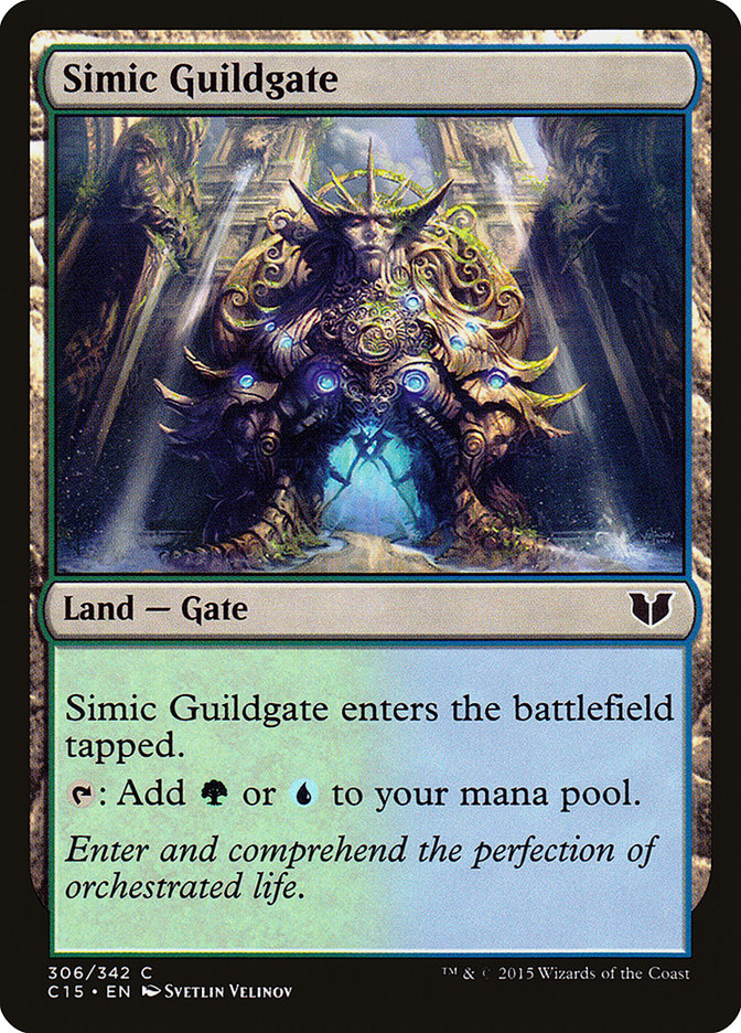 Magic | Simic Guildgate [Commander 2015] | The Nerd Merchant