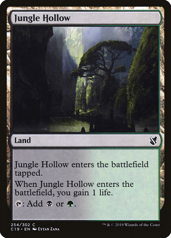 Magic | Jungle Hollow [Commander 2019] | The Nerd Merchant