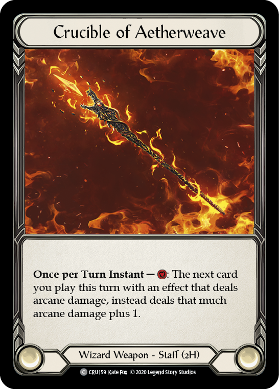 Flesh and Blood TCG | Crucible of Aetherweave [CRU159] (Crucible of War)  1st Edition Normal | The Nerd Merchant
