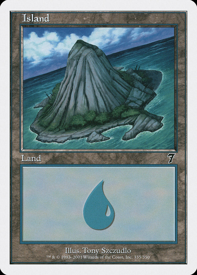 Magic | Island (335) [Seventh Edition] | The Nerd Merchant