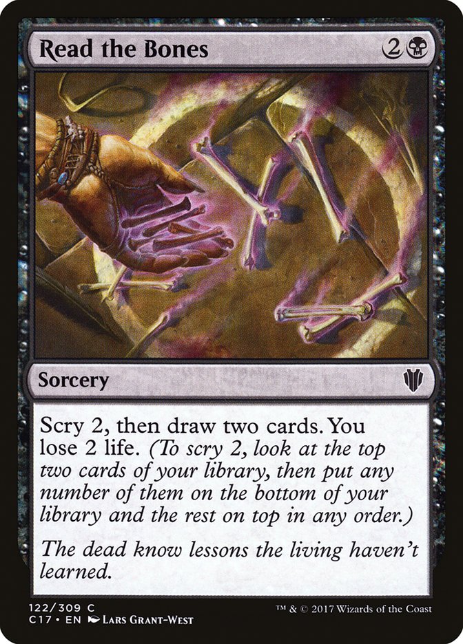Magic | Read the Bones [Commander 2017] | The Nerd Merchant