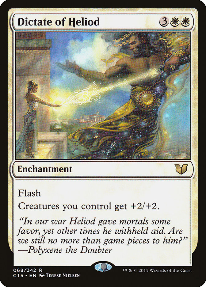 Magic | Dictate of Heliod [Commander 2015] | The Nerd Merchant