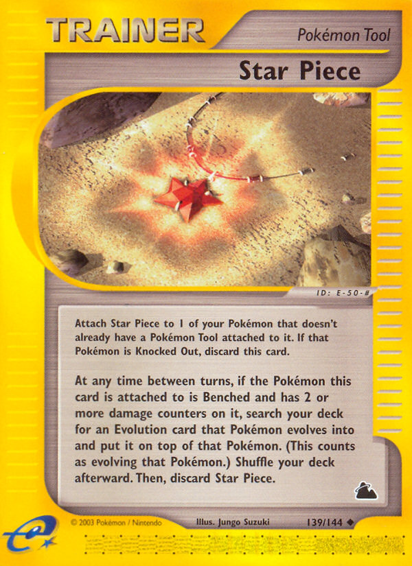 Pokemon | Star Piece (139/144) [Skyridge] | The Nerd Merchant