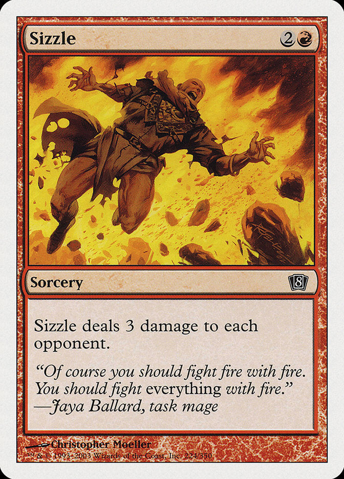 Magic | Sizzle [Eighth Edition] | The Nerd Merchant