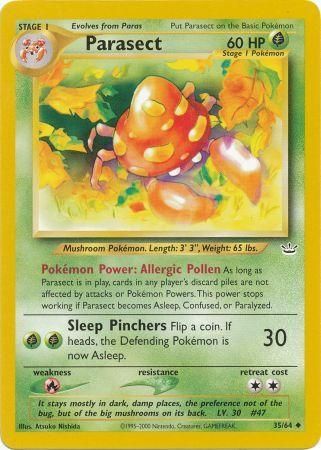 Pokemon | Parasect (35/64) [Neo Revelation Unlimited] | The Nerd Merchant